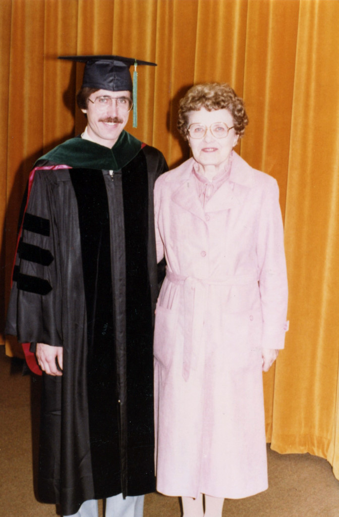 Julia With Craig Carlson at His Med School Graduation