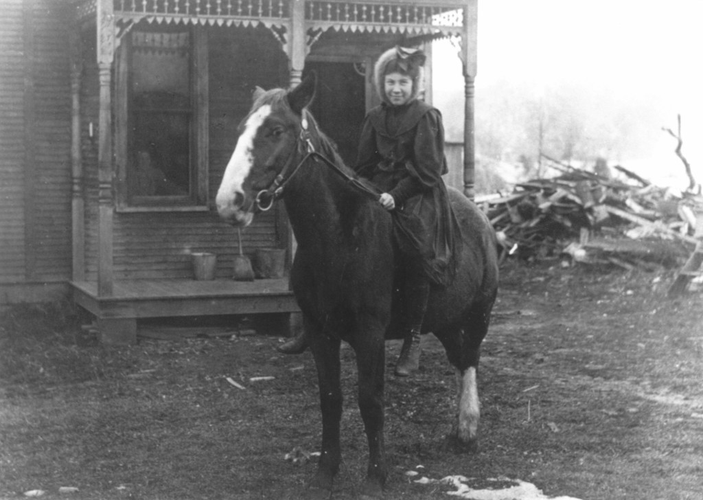 Elva and Her Horse