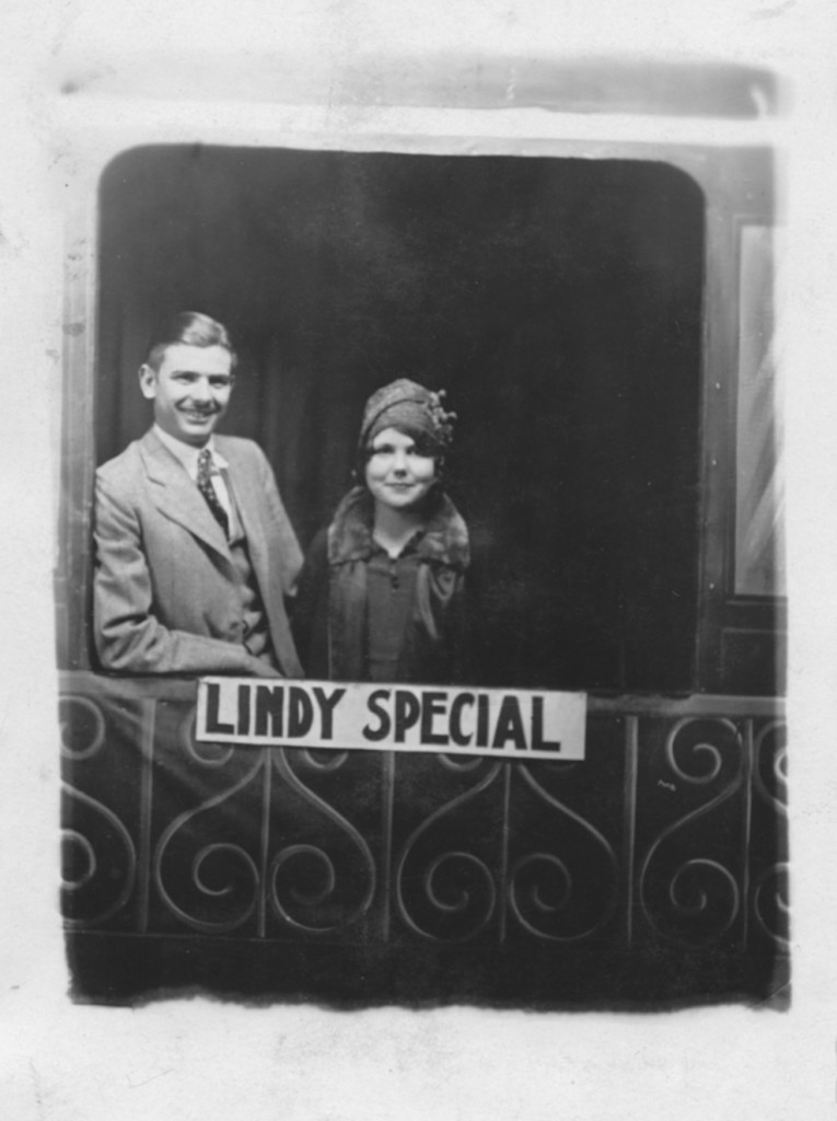 John Ray Robertson and Lonnie on Wedding Trip - 1930