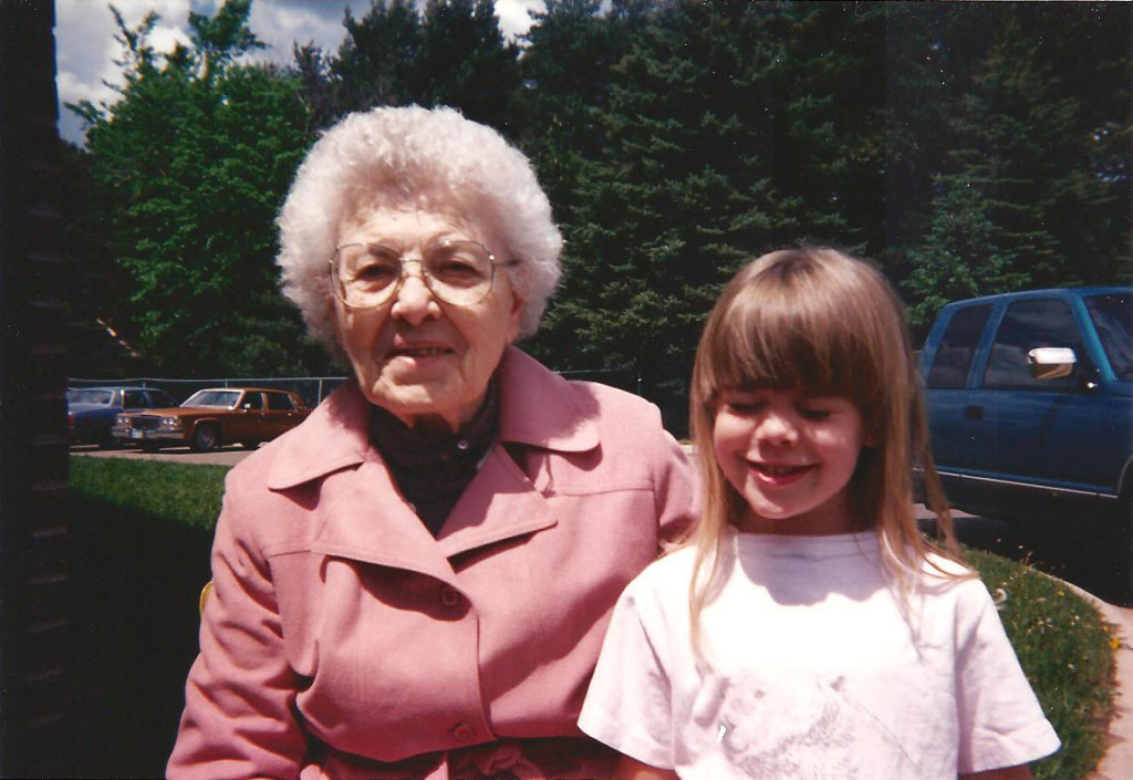 Julia With Great-Granddaughter Mary (Krug) Schmidt