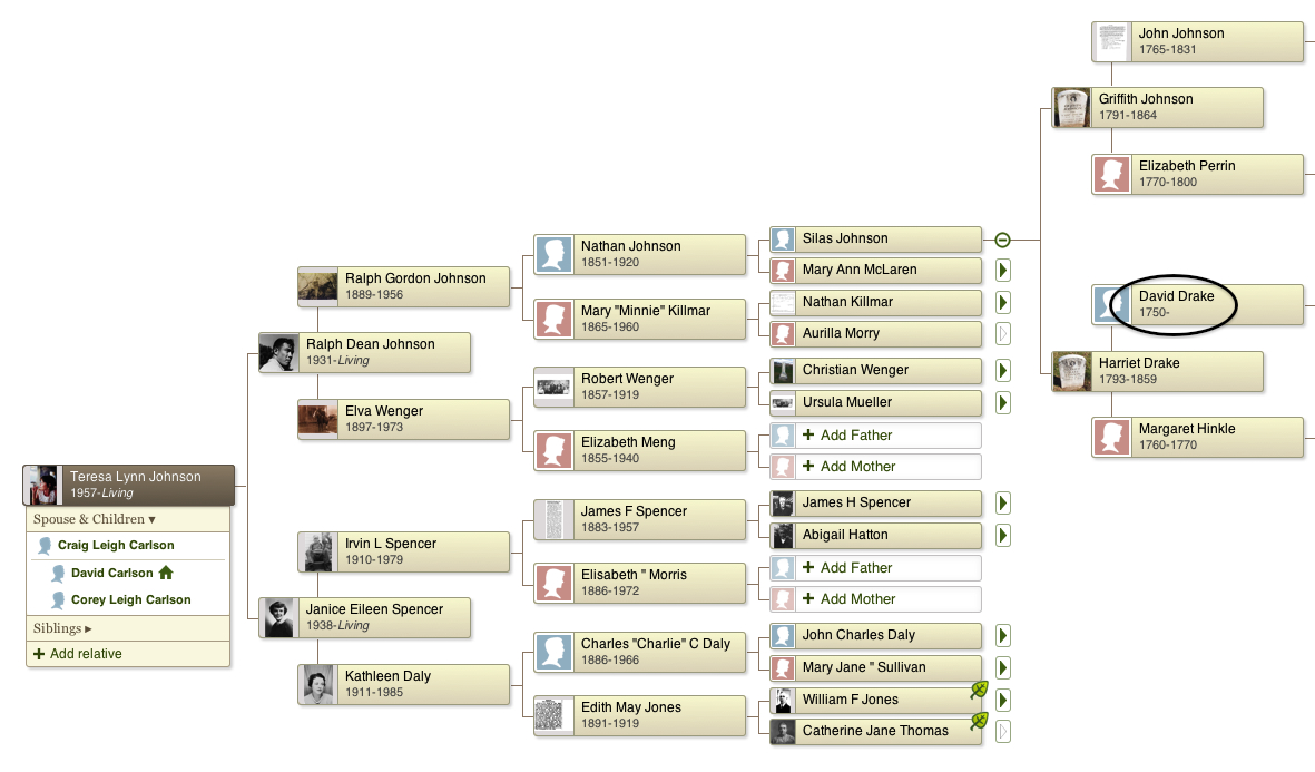 Sir Francis Drake Family Tree